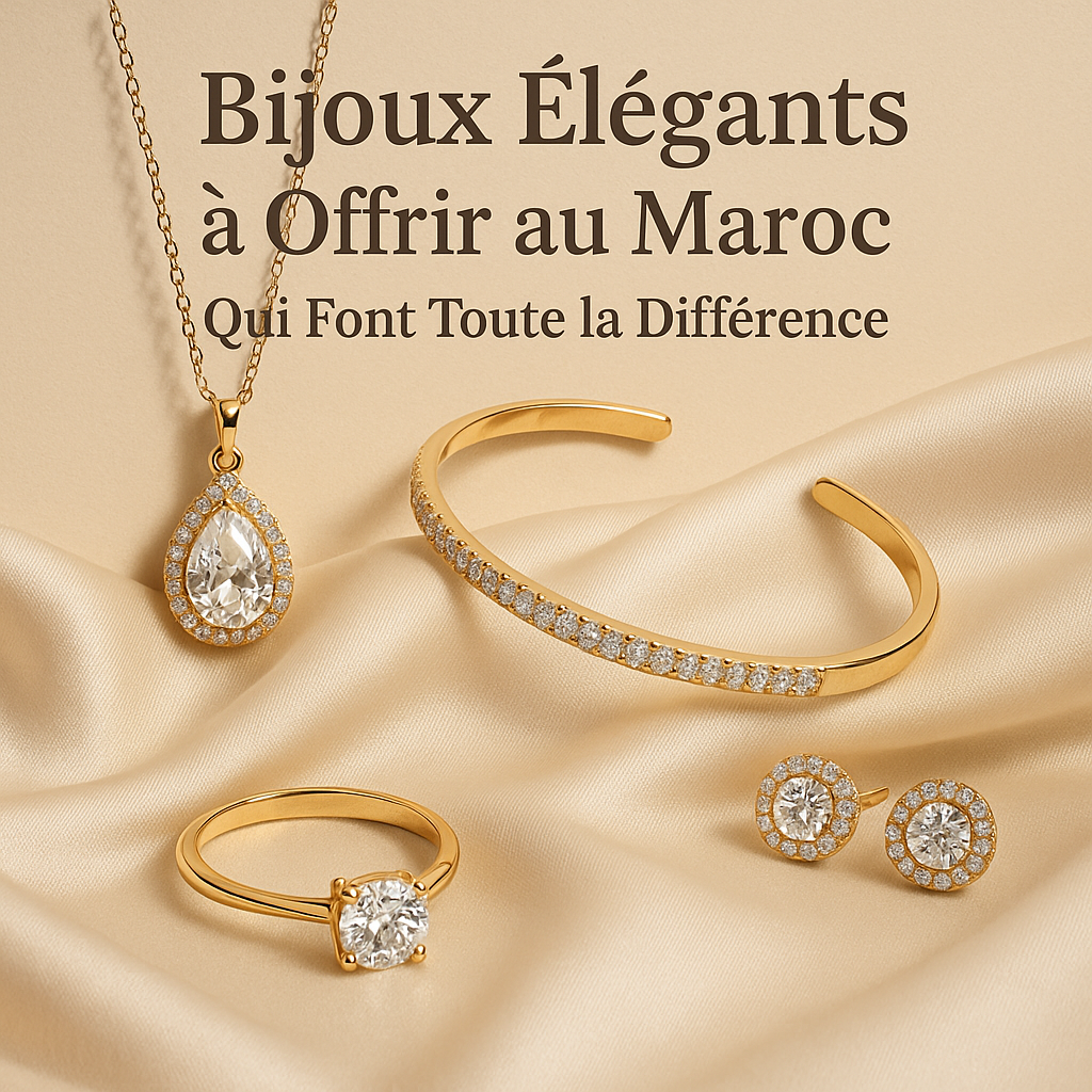 15 Bijoux Élégants à Offrir au Maroc Qui Font Toute la Différence