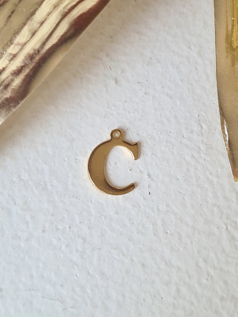 Collier Lettre Éternelle en Acier Inoxydable – Choisis le lettre que tu veux!