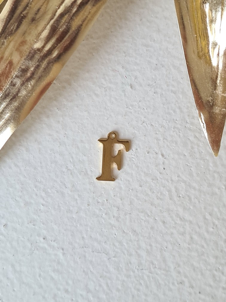 Collier Lettre Éternelle en Acier Inoxydable – Choisis le lettre que tu veux!