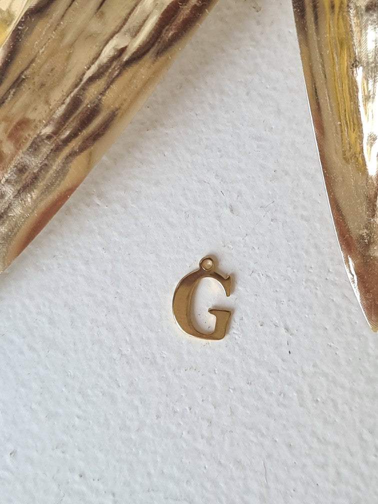 Gourmette Ma Lettre Dorée en Acier Inoxydable –Choisis la lettre que tu veux