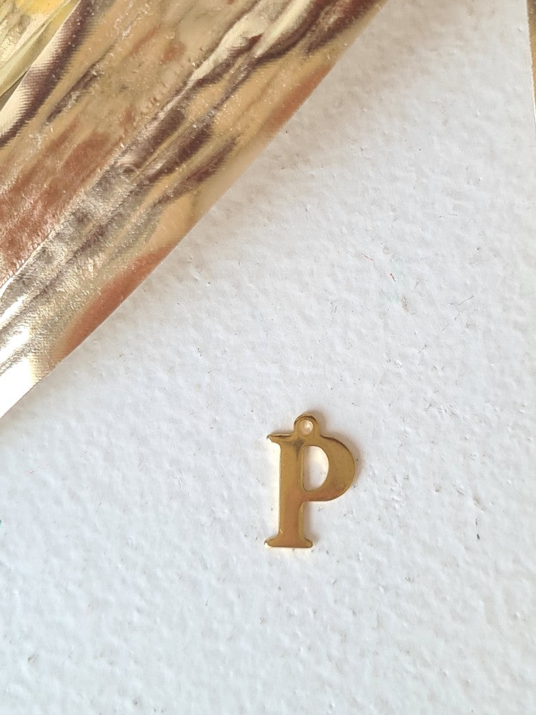 Collier Lettre Éternelle en Acier Inoxydable – Choisis le lettre que tu veux!