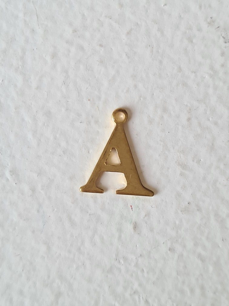 Collier Lettre Éternelle en Acier Inoxydable – Choisis le lettre que tu veux!