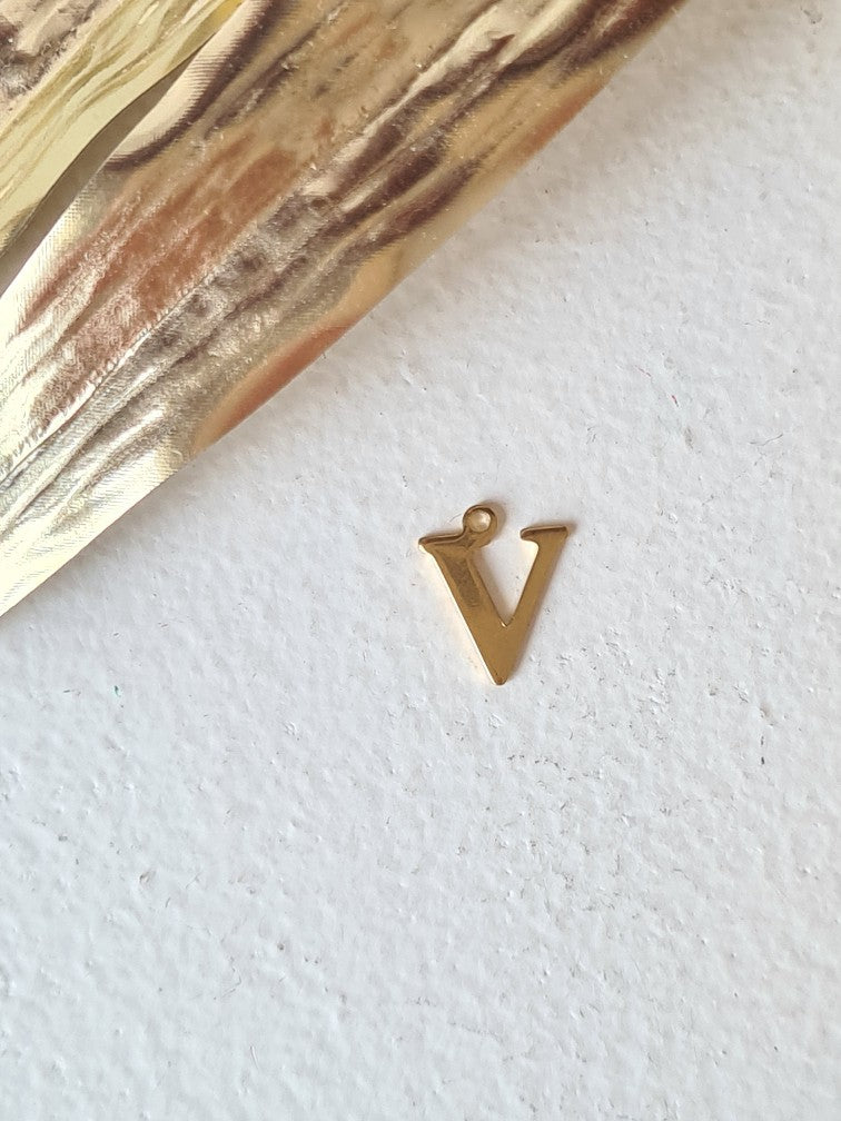 Collier Lettre Éternelle en Acier Inoxydable – Choisis le lettre que tu veux!