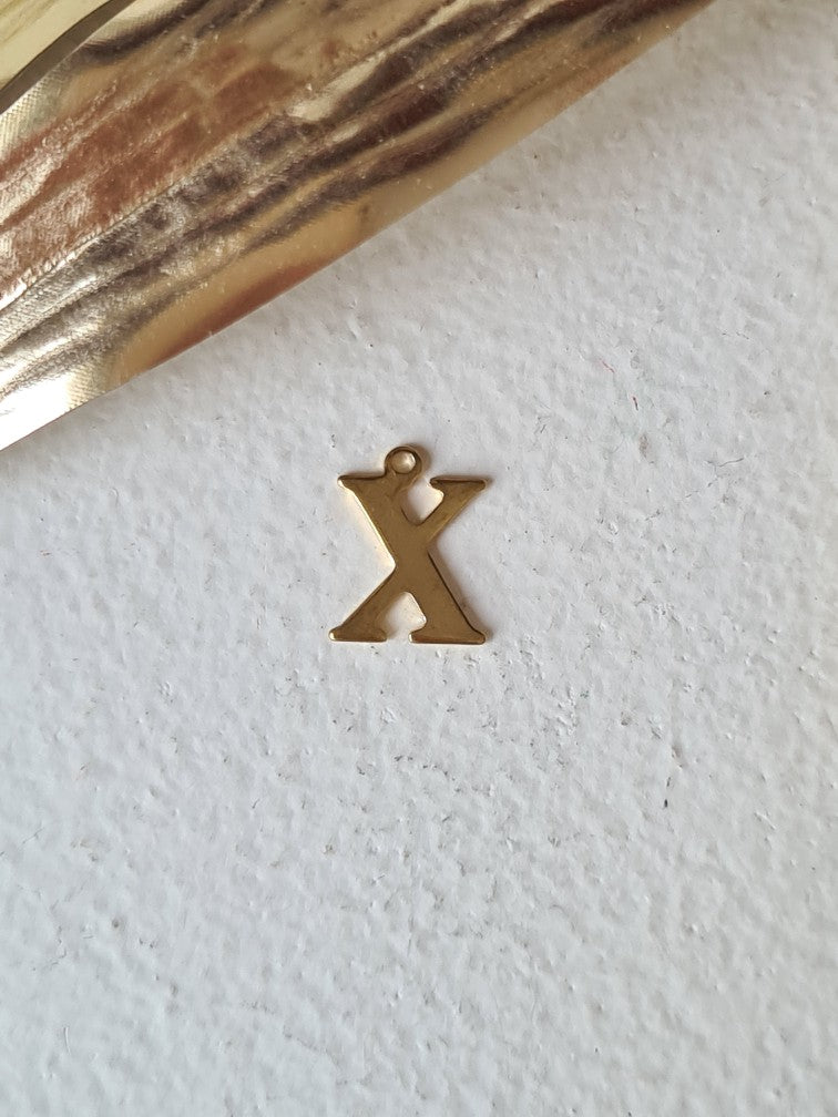 Collier Lettre Éternelle en Acier Inoxydable – Choisis le lettre que tu veux!