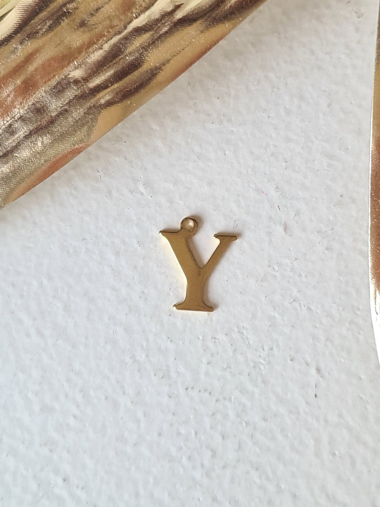 Collier Lettre Éternelle en Acier Inoxydable – Choisis le lettre que tu veux!