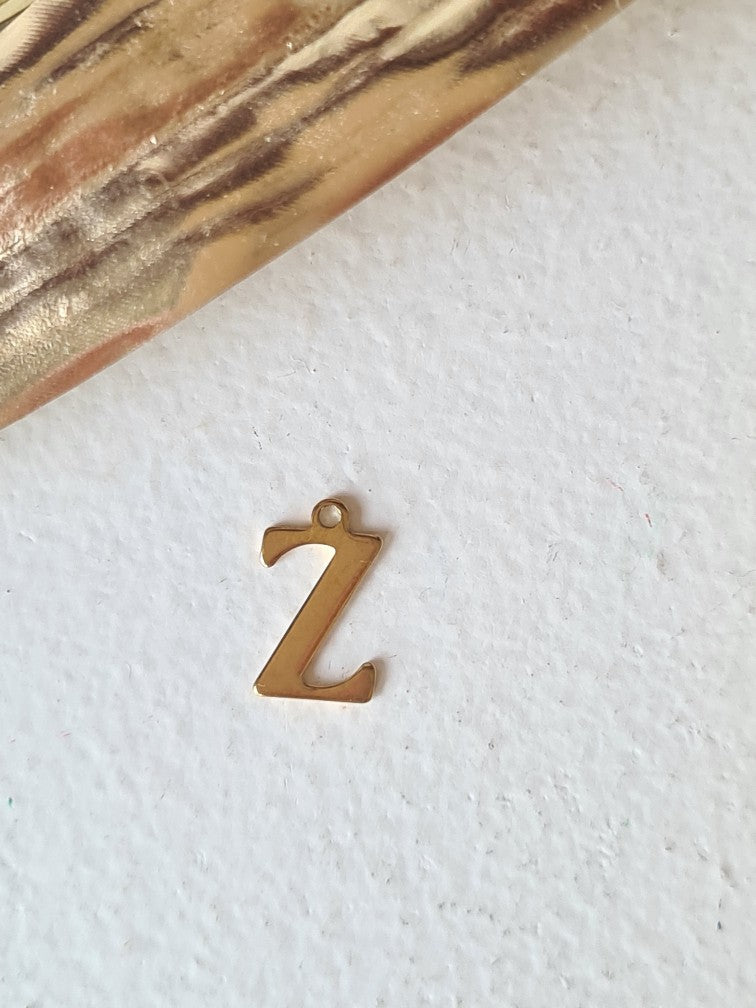 Collier Lettre Éternelle en Acier Inoxydable – Choisis le lettre que tu veux!