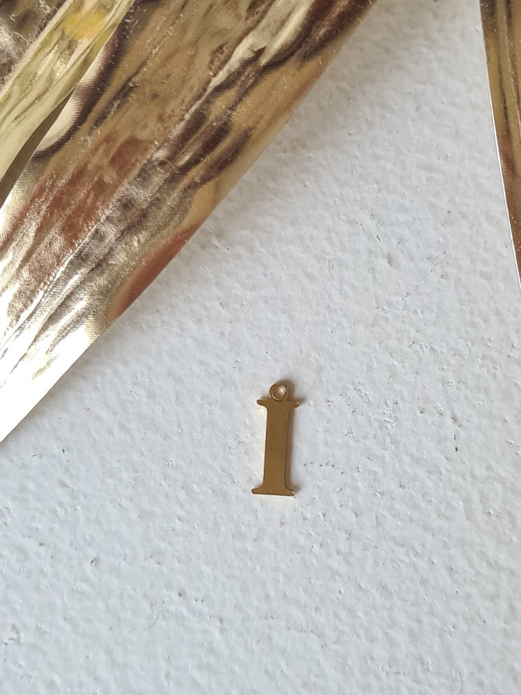 Collier Lettre Éternelle en Acier Inoxydable – Choisis le lettre que tu veux!